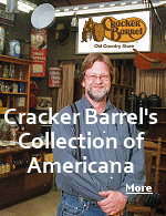 Larry Singleton has an unusual job - finding local and regional artifacts for new Cracker Barrel locations.